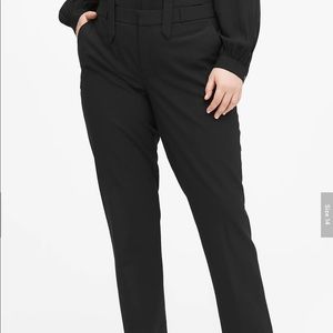 Banana Republic Curvy Ryan Slim Straight-Fit Pant